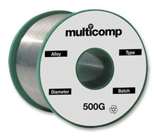 507-1422 Solder Wire, Lead Free, 0.7mm, 500g multicomp