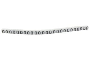 901-11040 CABLE MARKER, PRE PRINTED, PVC, WHITE HELLERMANNTYTON