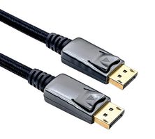 11.04.5886 Cable, DP Plug-Plug, Black, 1.5m ROLINE