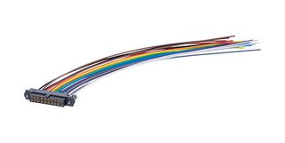 M80-FC22068FC-0150L Cable ASSY, WTB Rcpt-Free End, 150mm Harwin