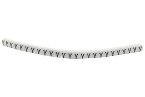 901-11098 Cable Marker, Pre Printed, Pvc, White HELLERMANNTYTON