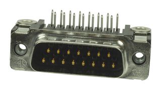 5747236-4 D Sub Conn, R/A Plug, DA, 15Pos, Th Amp - Te Connectivity