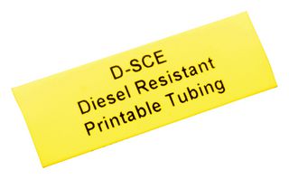 D-SCE-1K-9.5-50-4 Heat Shrink Marker, 9.53mm, Yellow Raychem - Te Connectivity