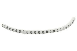 901-11015 Cable Marker, Pre Printed, Pvc, White HELLERMANNTYTON