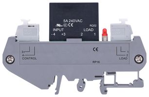 MCDRA-1/KSD240D5-H(037) Solid State Relay, 5A/15-32VDC, DIN Rail multicomp Pro