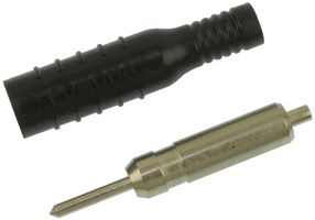 5173-0 Tip Plug, 3kV, 5A, Black Pomona