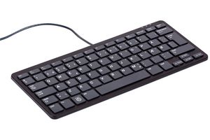 RPI-KEYB (DK)-Black/Grey Keyboard, Black/Grey - Denmark, RPI Raspberry-Pi