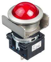 LB6MP-2T04R Pilot Light, Red, 24Vac/Vdc Idec