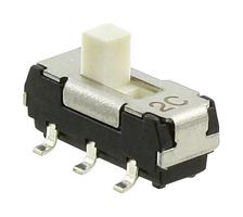 CL-Sb-22B-01T Slide Switch, DPDT, 0.2A, 12VDC, SMD Nidec Copal Electronics