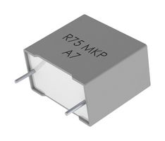 R75GI4100AA00K Cap, 1µF, 160V, 10%, PP, Radial Kemet