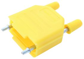 MC-DPPK9-Yellow-K Backshell, Plastic, Vertical, YLW, 9WAY multicomp Pro