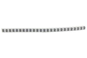 901-11091 Cable Marker, Pre Printed, Pvc, White HELLERMANNTYTON