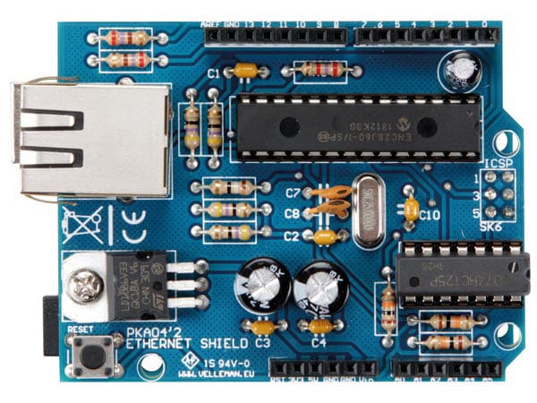 WPK04 Ethernet shield voor Arduino®