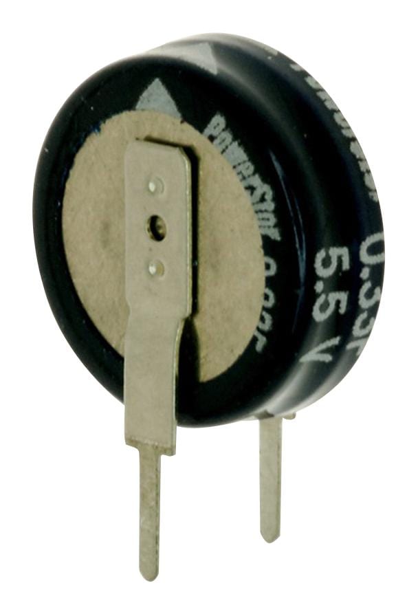 EATON BUSSMANN Supercapacitors / Ultracaps / Double Layer KR-5R5V474-R CAP, 0.47F, 5.5V, SUPER CAP, RADIAL EATON BUSSMANN 2909050 KR-5R5V474-R