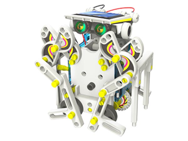 KSR13 EDUCATIEVE ROBOTKIT OP ZONNE-ENERGIE - 14-IN-1