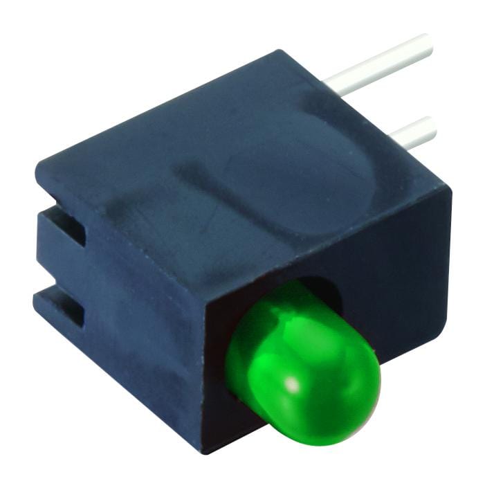 MULTICOMP PRO Circuit Board Indicators L514HGD CIRCUIT BOARD INDICATOR, 1 LED, GREEN MULTICOMP PRO 2627638 L514HGD