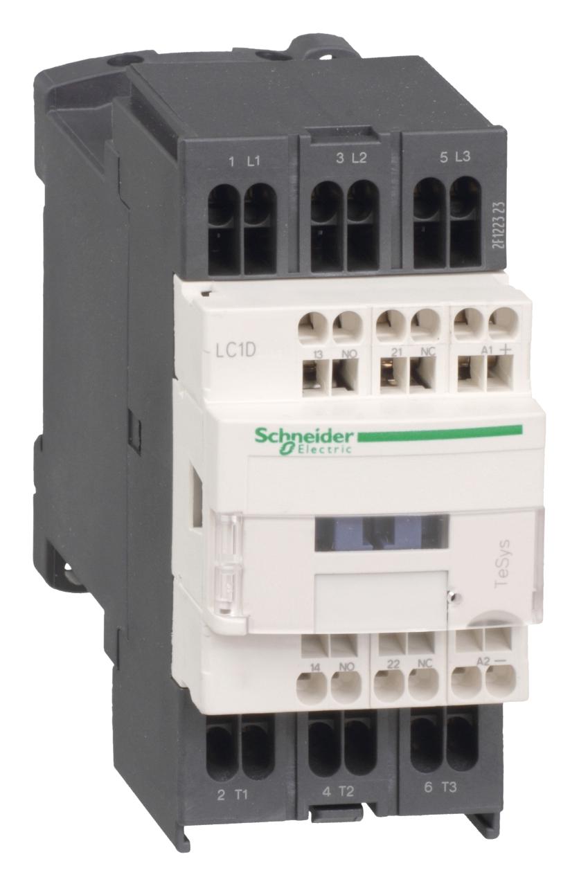 SCHNEIDER ELECTRIC Contactors LC1D123F7 CONT 12A 110V50/60HZSPGTM SCHNEIDER ELECTRIC 3408057 LC1D123F7