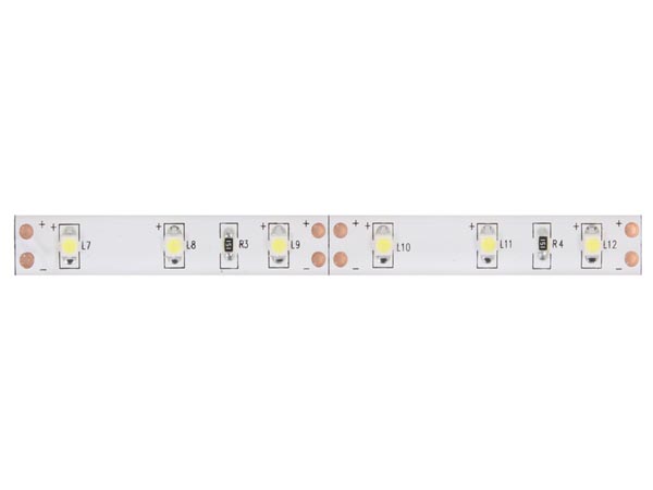 LEDS14WW KIT MET FLEXIBELE LED-STRIP EN VOEDING - WARMWIT - 180 LEDS - 3 m - 12 VDC