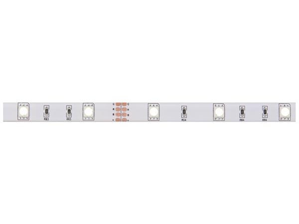 LEDS15RGB KIT MET FLEXIBELE LED-STRIP, CONTROLLER EN VOEDING - RGB - 90 LEDs - 3 m - 12 VDC