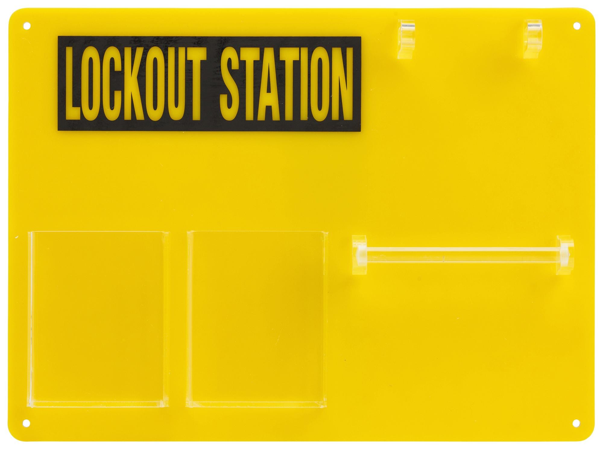 BRADY Key Cabinets & Storage LOCKOUT STATION 5-LOCK BOARD 5-LOCK BOARD, ACRYLIC, 393MM X 292MM BRADY 3385671 LOCKOUT STATION 5-LOCK BOARD