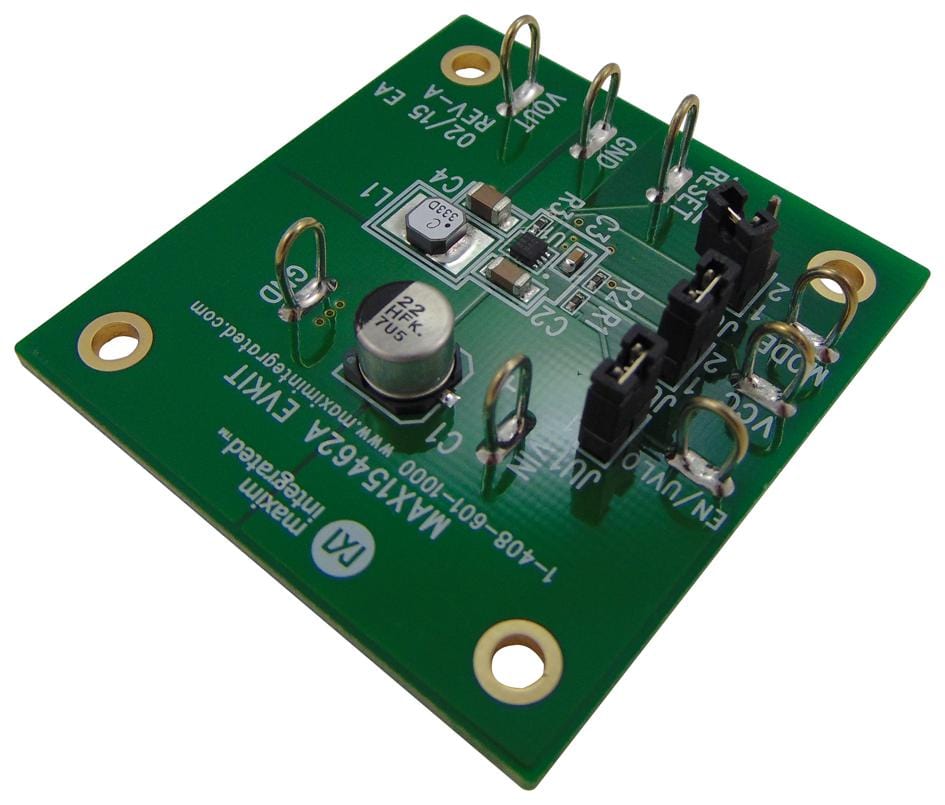 MAXIM INTEGRATED / ANALOG DEVICES Power Management - DC / DC MAX15462AEVKIT# EVALUATION BOARD, SYNC BUCK CONVERTER MAXIM INTEGRATED / ANALOG DEVICES 2530758 MAX15462AEVKIT#