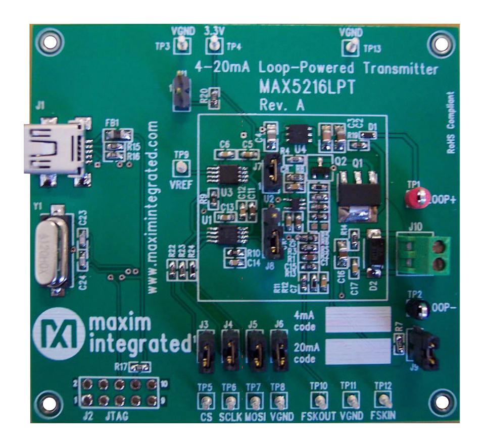 MAXIM INTEGRATED / ANALOG DEVICES Signal Conditioning MAX5216LPTEVKIT# EVAL KIT, LOOP-POWERED TRANSMITTER MAXIM INTEGRATED / ANALOG DEVICES 3404668 MAX5216LPTEVKIT#