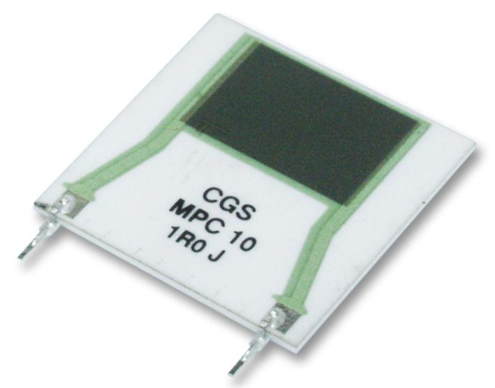 CGS - TE CONNECTIVITY Through Hole Resistors MPC1085R0J RES, 5R, 5%, 10W, RADIAL, THICK FILM CGS - TE CONNECTIVITY 1265149 MPC1085R0J