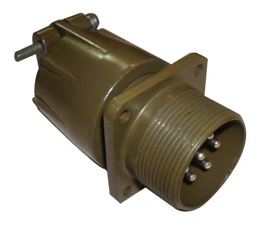 AMPHENOL MIL Spec Circular MS3100A24-7P CIRCULAR, SIZE 24, 16WAYS, PIN AMPHENOL 1916535 MS3100A24-7P