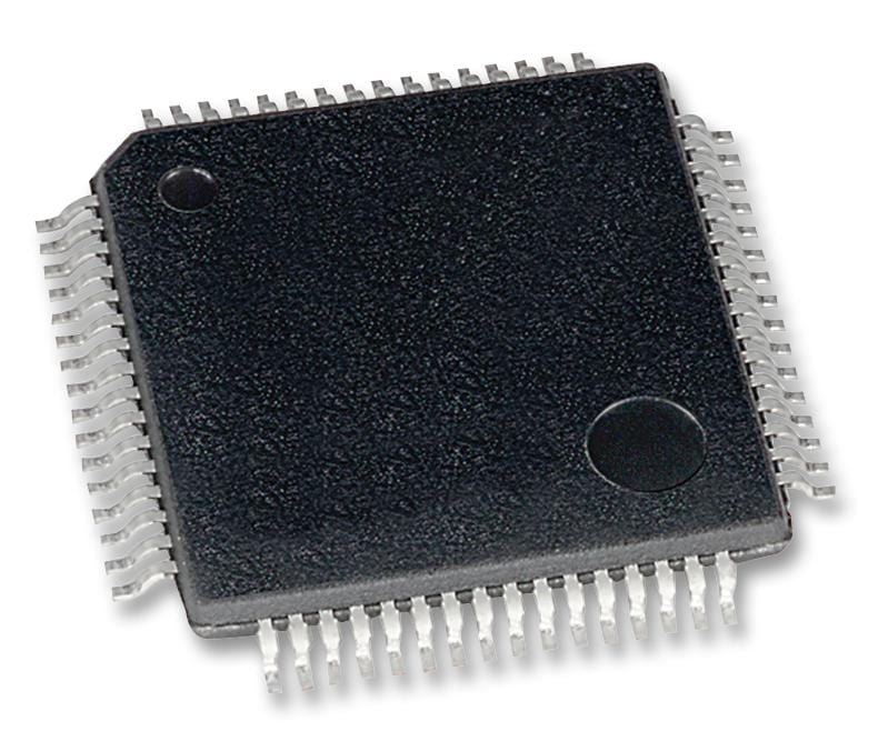 MICROCHIP Microcontrollers (MCU) - 8 Bit PIC18F66J10-I/PT MCU, 8BIT, PIC18, 40MHZ, TQFP-64 MICROCHIP 1332281 PIC18F66J10-I/PT