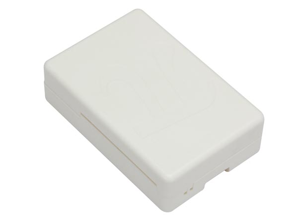 PICASE1W BEHUIZING VOOR RASPBERRY PI B - WIT - VOOR RASPBERRY PI B+, 2B en 3B