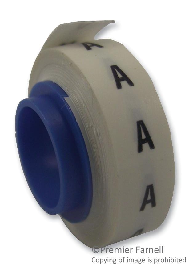 PANDUIT Wire Markers - Adhesive PMDR-A CABLE MARKER, A, REEL 2.4M PANDUIT 1464172 PMDR-A