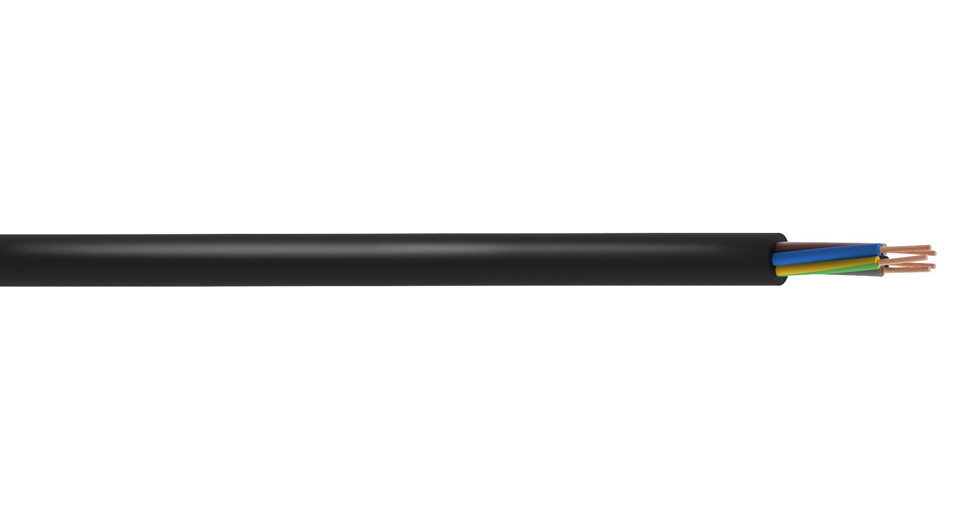 MULTICOMP PRO Multicored PP002154 UNSHLD FLEX CABLE, 5COND, 6MM2, 50M MULTICOMP PRO 2916389 PP002154