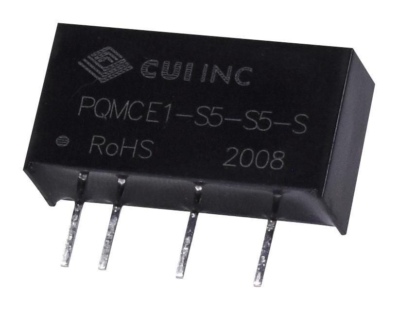 CUI Isolated Board Mount PQMCE1-S5-S24-S DC-DC CONVERTER, 24V, 0.041A CUI 3595166 PQMCE1-S5-S24-S