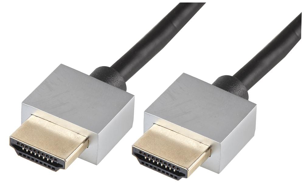 PRO SIGNAL Audio & Video PSG3247-HDMI-3 4K UHD HDMI LEAD SLIM, METAL SHELL 3M PRO SIGNAL 3389486 PSG3247-HDMI-3