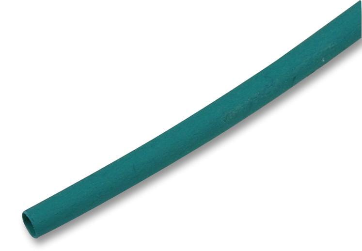 MULTICOMP PRO Shrink Tubing - Standard SP24/1.2/GREEN HEATSHRINK, 2.4MM, GREEN, 1.2M MULTICOMP PRO 1190932 SP24/1.2/GREEN