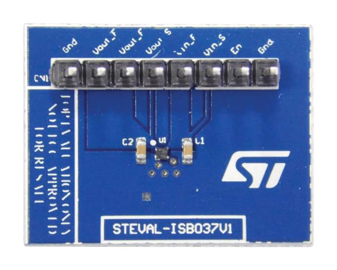 STMICROELECTRONICS Power Management - Linear Voltage Regulator STEVAL-ISB037V1 EVAL BOARD, LINEAR REGULATOR STMICROELECTRONICS 2668493 STEVAL-ISB037V1