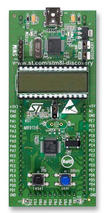STM8L-DISCOVERY L152C6T6, ST-LINK, DISCOVERY KIT STMICROELECTRONICS