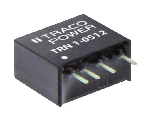 TRACO POWER Isolated Board Mount TRN 1-2411 DC-DC CONVERTER, 5V, 0.2A TRACO POWER 2829841 TRN 1-2411