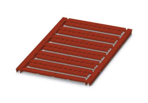 PHOENIX CONTACT Terminal Block Markers UCT-TMF 5 RD MARKER SHEET, BLANK, 5.2MM, RED, TB PHOENIX CONTACT 3242863 UCT-TMF 5 RD