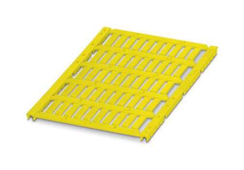 PHOENIX CONTACT Wire Markers - Clip Style UCT-WMT (15X4) YE CABLE MARKER, 0.6MM-50MM, PC, YELLOW PHOENIX CONTACT 3268224 UCT-WMT (15X4) YE