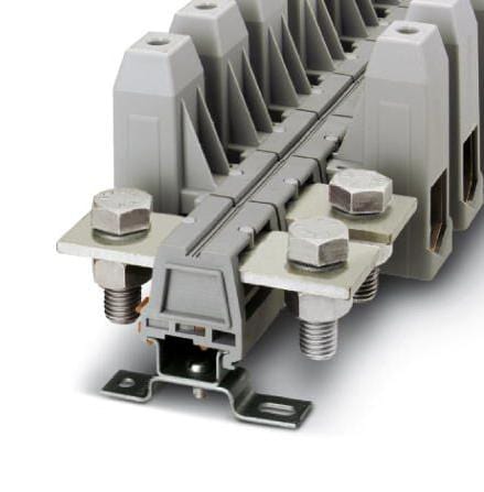 PHOENIX CONTACT DIN Rail Mount UHV240-AS/AS DIN RAIL TB, HIGH CURRENT, 2WAY, 00AWG PHOENIX CONTACT 3240755 UHV240-AS/AS