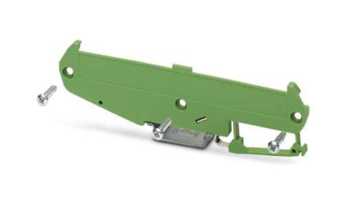 PHOENIX CONTACT Controllers UM108-SEPEF/L PANEL MOUNTING BASE, 122.6MM, PA, GREEN PHOENIX CONTACT 3268694 UM108-SEPEF/L