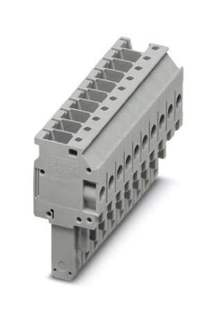 PHOENIX CONTACT Pluggable UP 4/10 TERMINAL BLOCK, PLUGGABLE, 10WAY, GREY PHOENIX CONTACT 3239401 UP 4/10