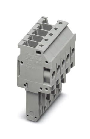 PHOENIX CONTACT Pluggable UP 4/ 5 TERMINAL BLOCK, PLUGGABLE, 5WAY, GREY PHOENIX CONTACT 3239397 UP 4/ 5