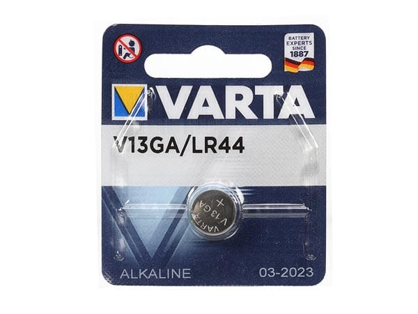 V13GA ALKALINE LR44 1.5 V-125 mAh 4276.801.401 (1 st/bl)