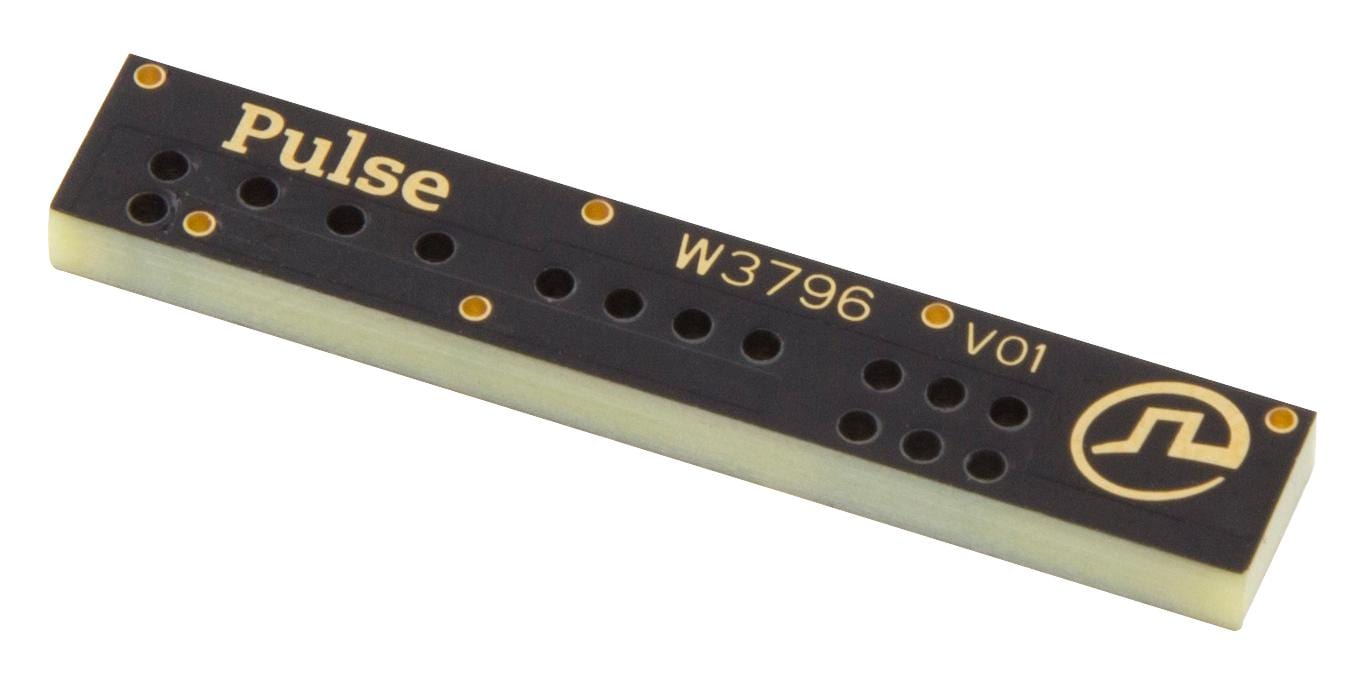 PULSE ELECTRONICS Antennas - 2.4GHz & Above W3796 ANTENNA, PCB, 2.3-2.7GHZ, 5DBI PULSE ELECTRONICS 3861108 W3796
