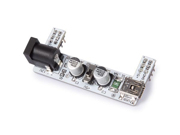 Velleman Arduino Interfaces WPM424 VOEDINGSMODULE VOOR BREADBOARDS - 2 KANALEN - 3.3 V/5 V WPM424 WPM424