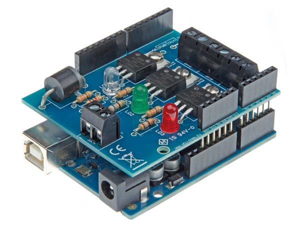Velleman Arduino Interfaces WPSH01 RGB SHIELD VOOR ARDUINO® WPSH01 WPSH01