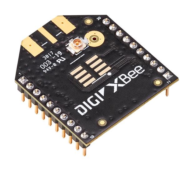 DIGI INTERNATIONAL Zigbee XB3-24Z8UT ZIGBEE MODULE, 2.4 GHZ, U.FL ANT, TH MT DIGI INTERNATIONAL 3529973 XB3-24Z8UT