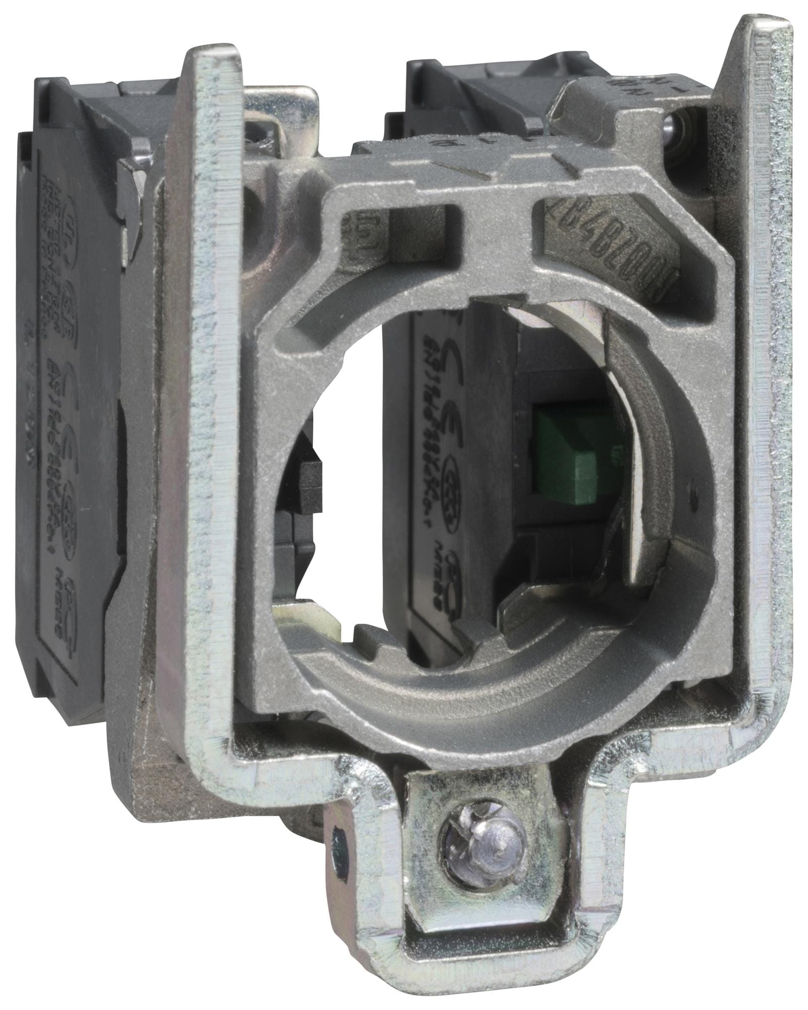 SCHNEIDER ELECTRIC Contact Blocks ZB4BZ107 CONTACT BLOCK. 6A, 120VAC, SCREW CLAMP SCHNEIDER ELECTRIC 3215203 ZB4BZ107